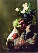 Floral, beautiful classical still life of flowers.115 unknow artist